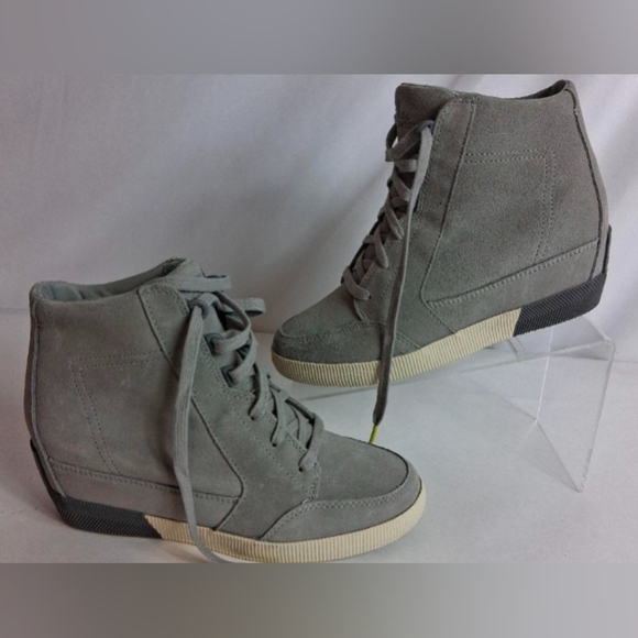 Sorel Out N About Waterproof Leather Wedge Booties Size 9 NWOT MSRP $139.95 - Picture 6 of 10